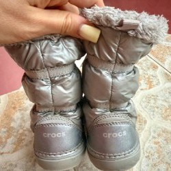 Зимние сапоги crocs - фото 3