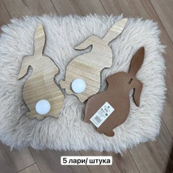 Вешалка деревянная с медвежонком - фото 2