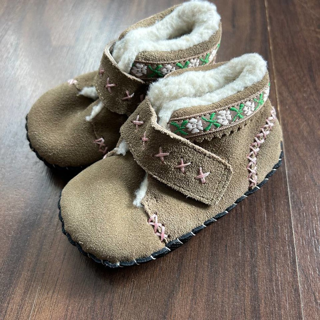 Детские пинетки Pediped Originals Rosa Gingersnap