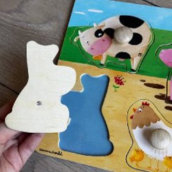 Игрушки для малышей (крутилки, кубики и каталка) - фото 3