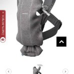 Рюкзак Babybjorn Mini 3d Jersey - фото 3