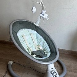 Шезлонг для новорожденных KikkaBoo Swing Twiddle Mint - фото 3