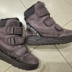 Детские ботинки зимние водостойкие ecco - фото 2