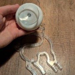 Светодиодный новогодний олень - фото 3