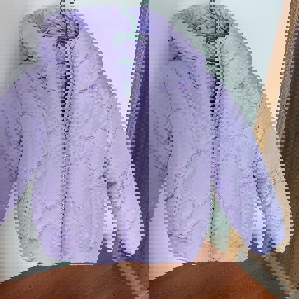 Короткая зимняя куртка