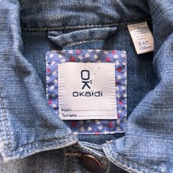 Джинсовая куртка для девочки - фото 2