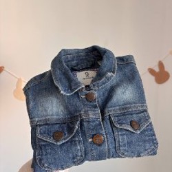 Джинсовая куртка для девочки - фото 6