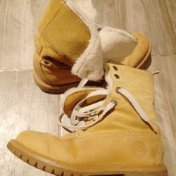 Ботинки кожаные меховые - фото 5