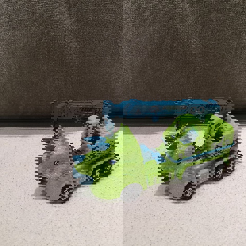 Кран-динозавр