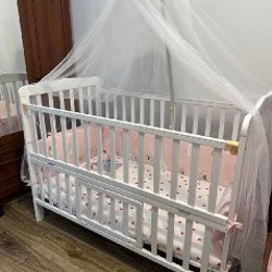 Кроватка с балдахином - фото 1