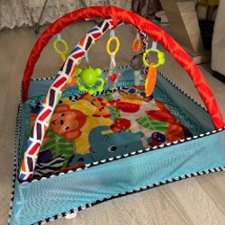 Коврик детский карточки черно-белые - фото 2