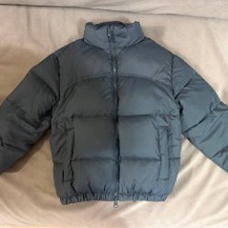 Куртка голубая - фото 2