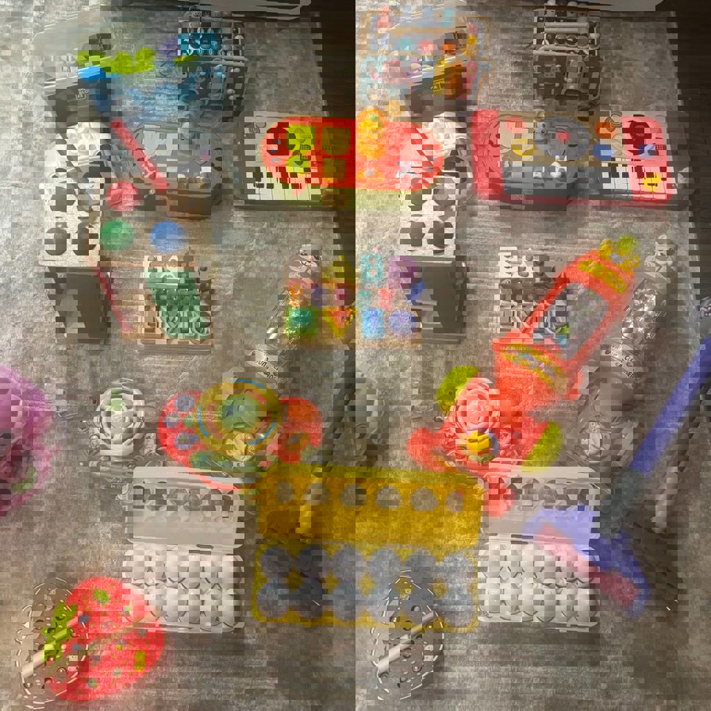 Машина детская синяя