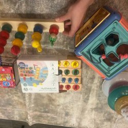 Машина детская синяя - фото 2