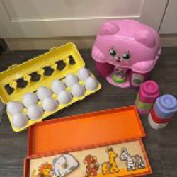 Машина детская синяя - фото 9