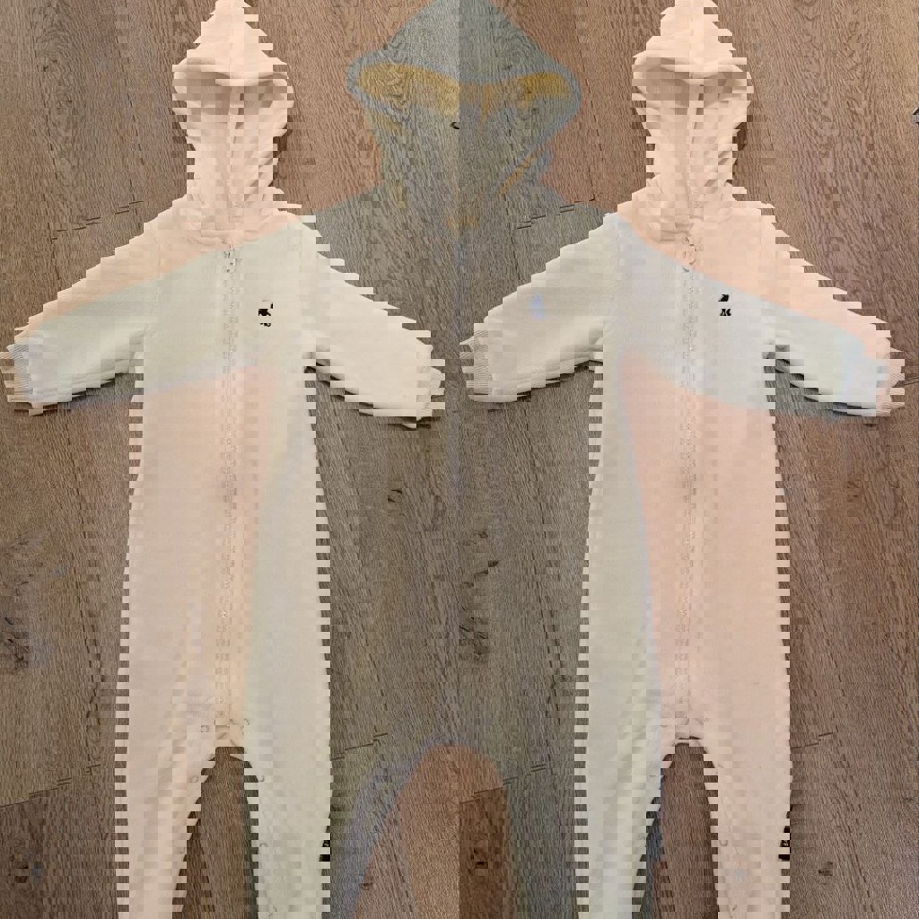 Теплый детский комбинезон