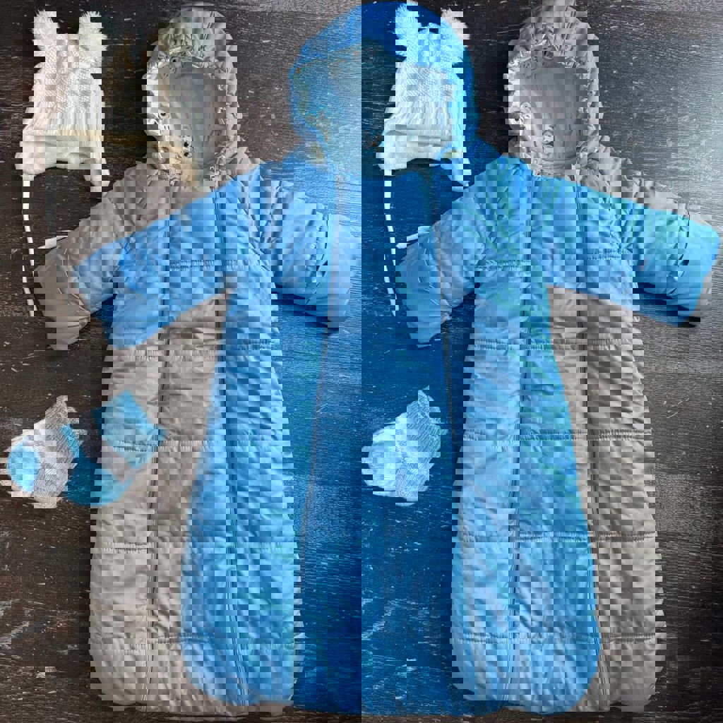 Кофта на меху медвежонок