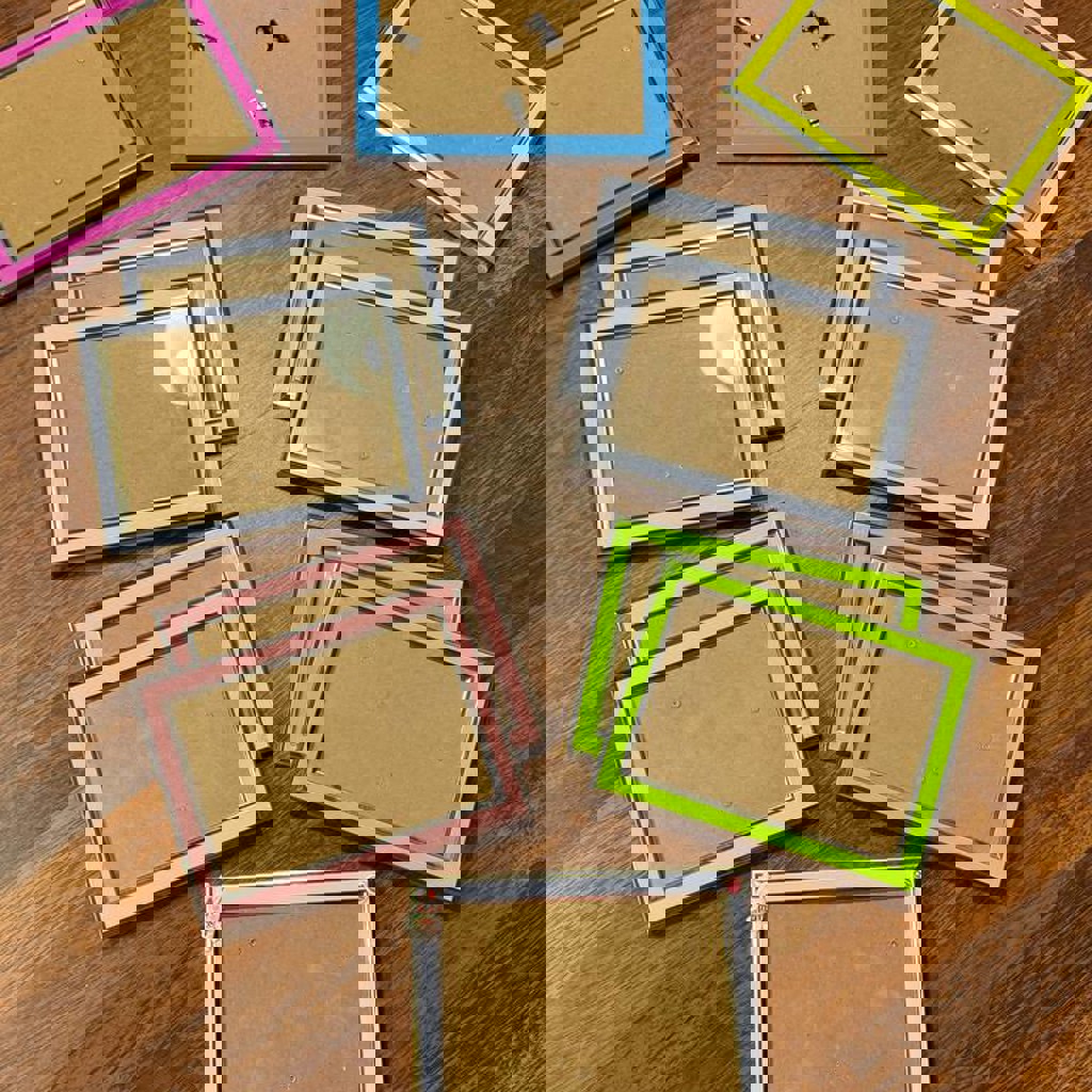 Деревянные рамочки