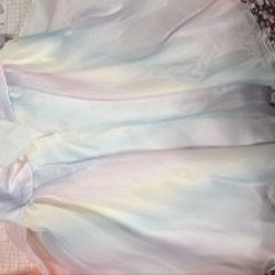 Разноцветное платье в стиле единорожки - фото 2