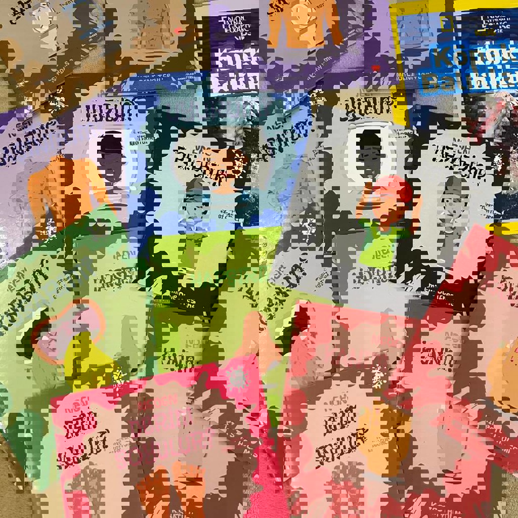 Книжки на турецком языке про микробы