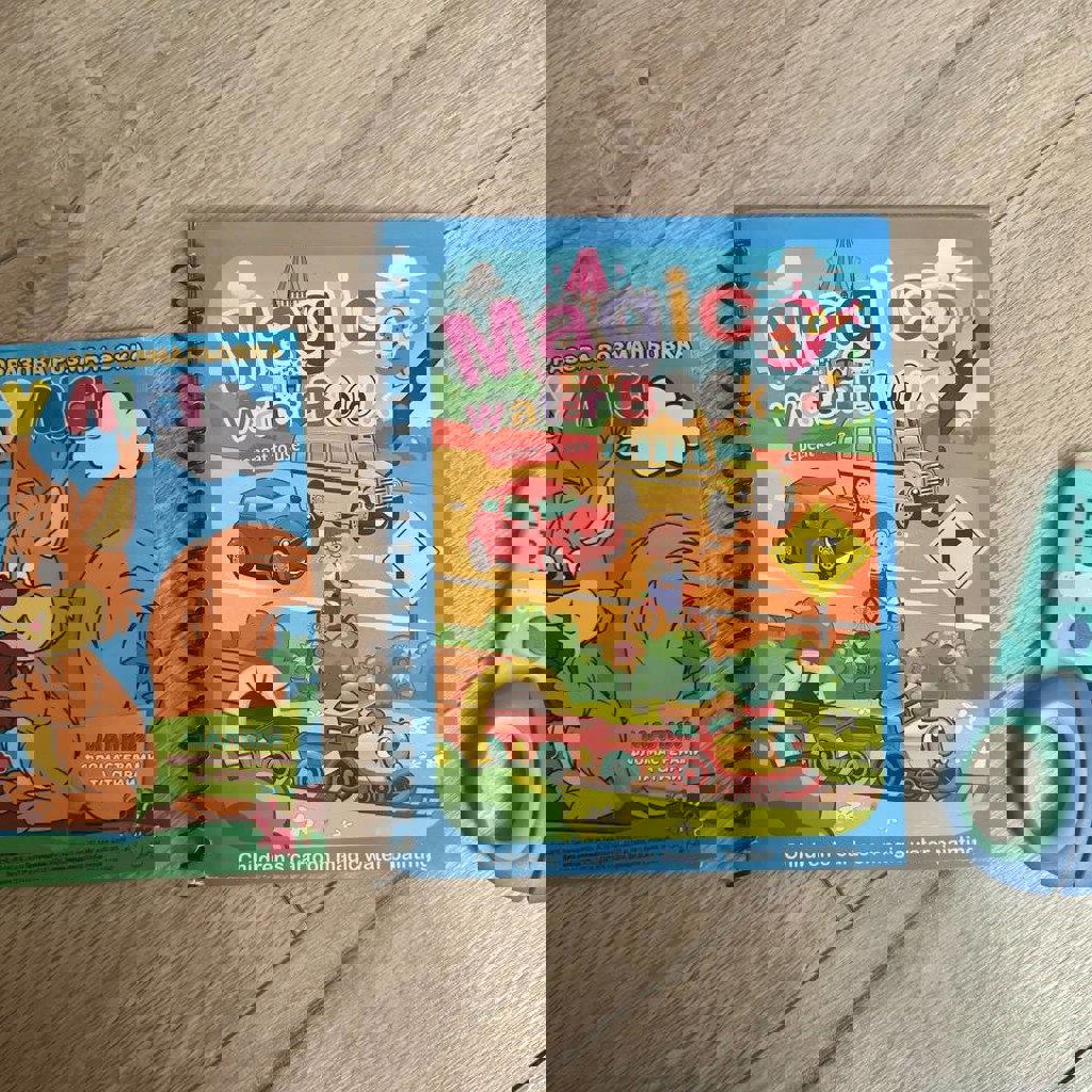 Проявляющаяся водой раскраска 'Magic City'