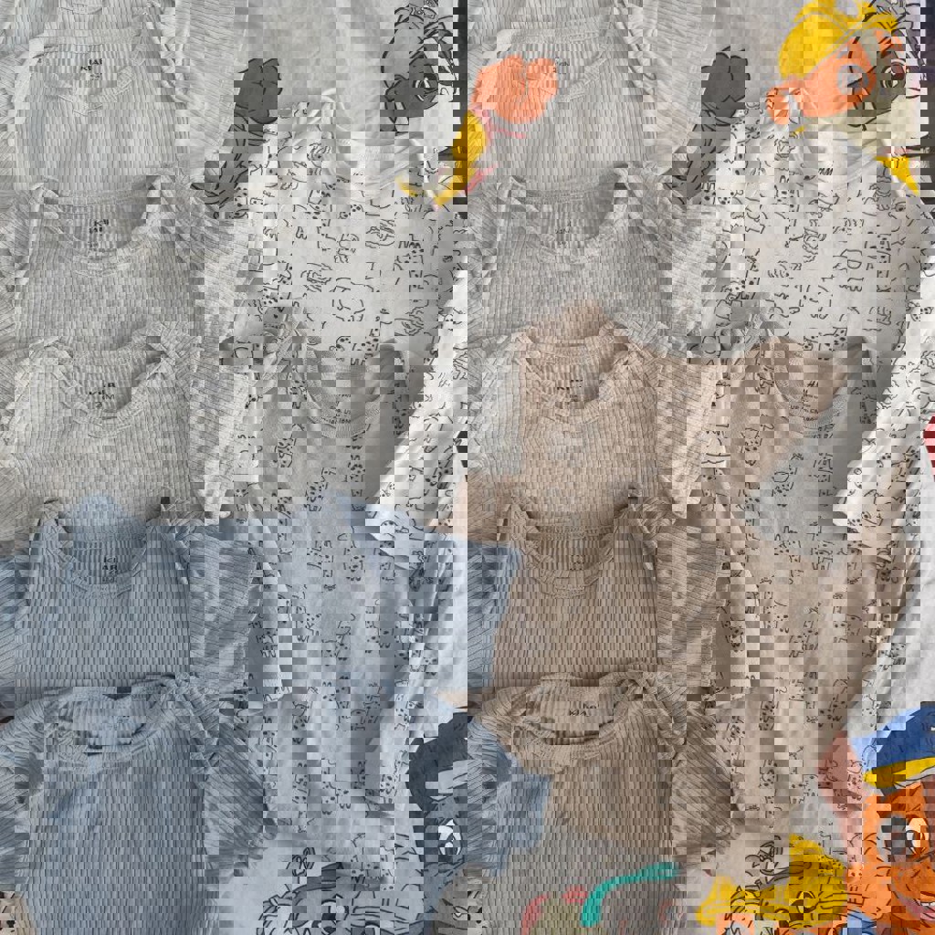 Боди с длинным рукавом