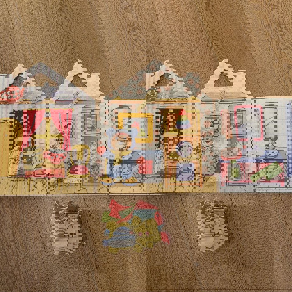 Ферма с животными из фетра