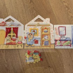 Ферма с животными из фетра - фото 1