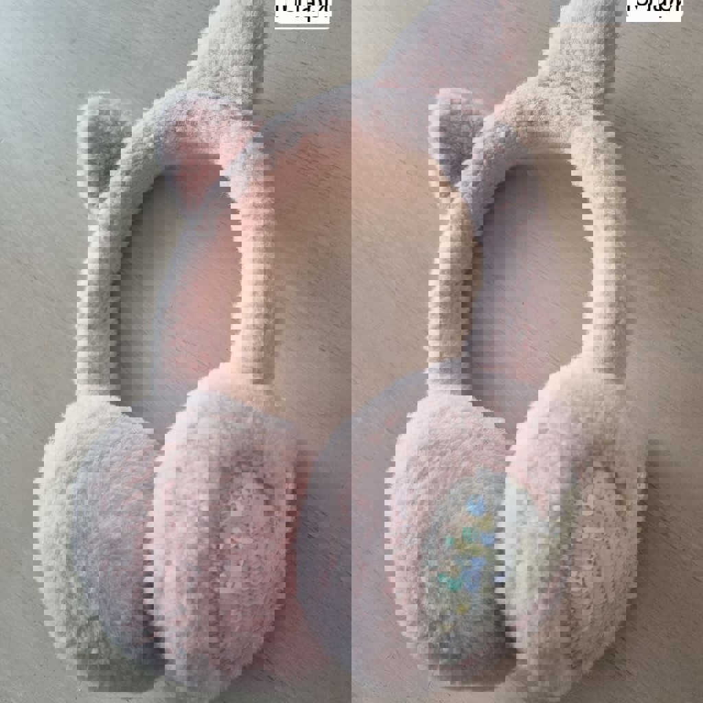 Меховые наушники