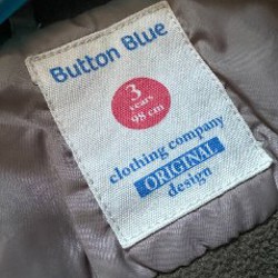 Куртка Button blue 98 - фото 2