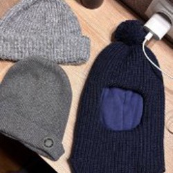 Шапочка серая на осень/весна - фото 4