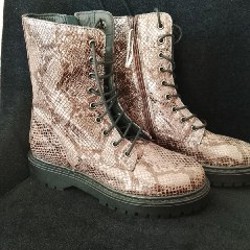 Кожаные сапоги GEOX - фото 3