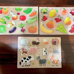 Деревянные развивающие игры для малышей - фото 2