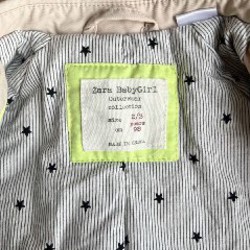 Тренч утепленный Zara - фото 4