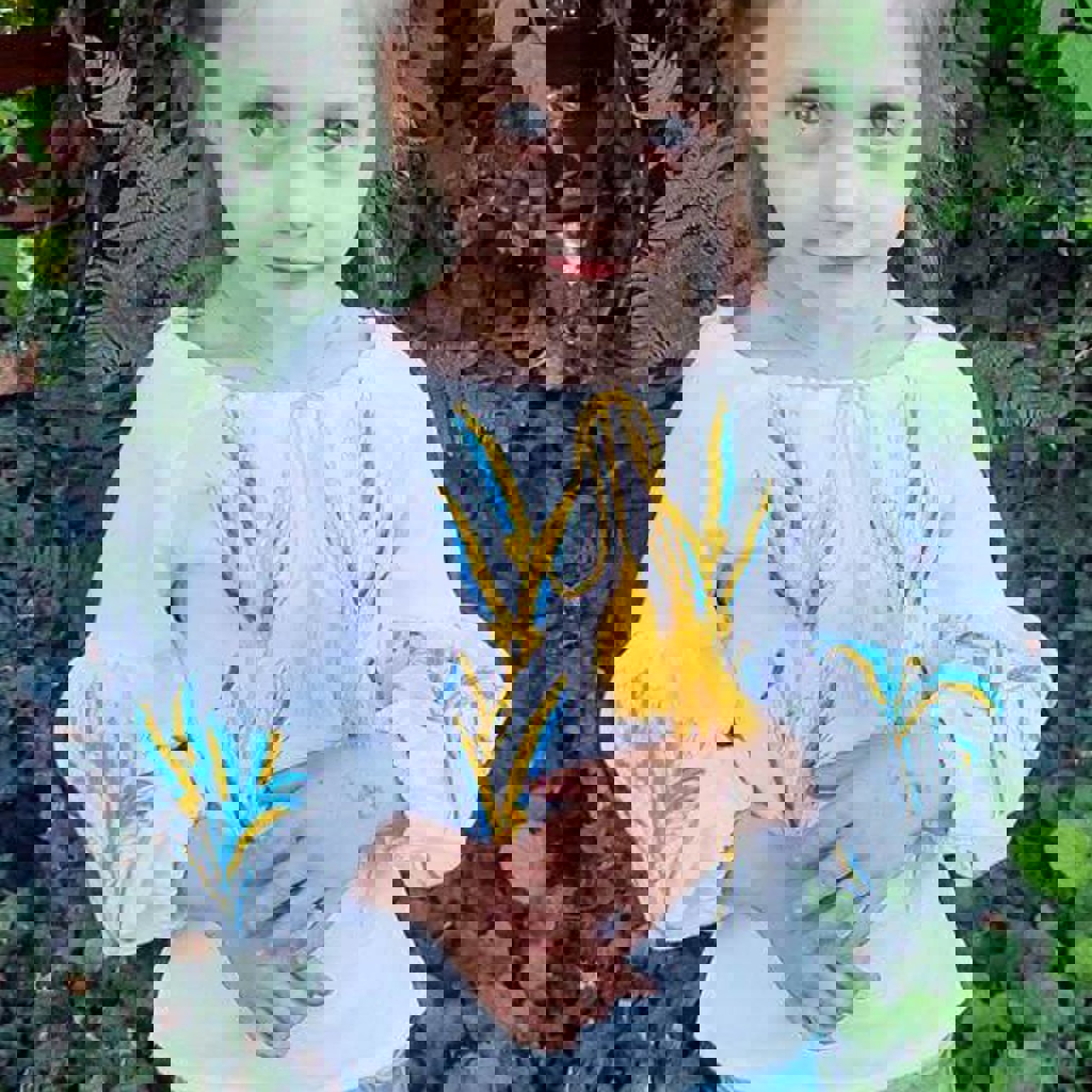 Вышиванка на девочку