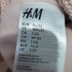 Зимняя шапка и варежки НМ - фото 2