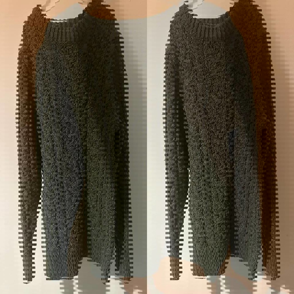 Вязаный комбинезон + шапка