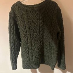 Вязаный комбинезон + шапка - фото 1