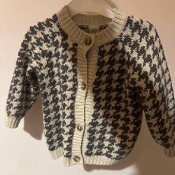 Вязаный комбинезон + шапка - фото 2