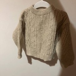 Вязаный комбинезон + шапка - фото 3