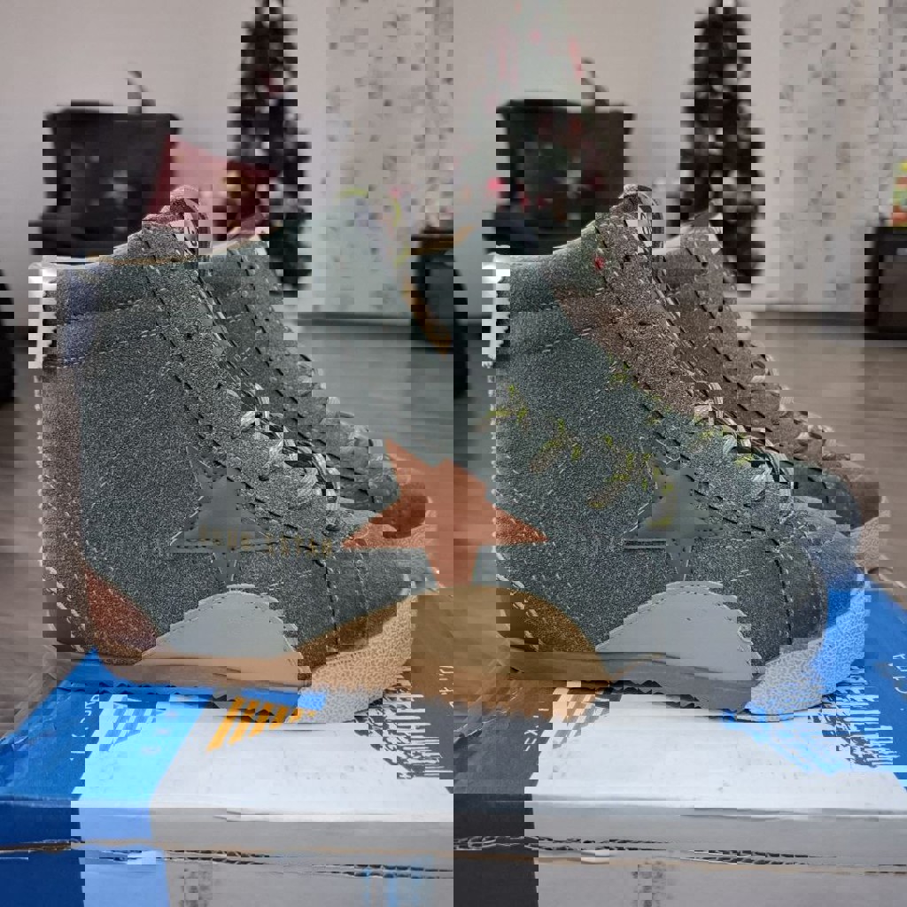 Кеды с высоким верхом