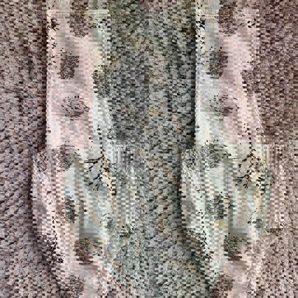 Летний боди с ежиками