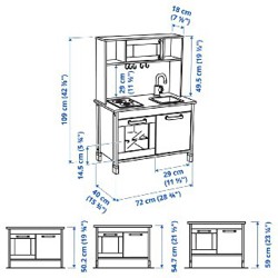 Деревянная кухня IKEA DUKTIG - фото 5