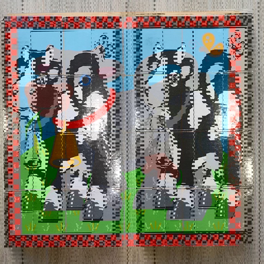 Пазлы из кубиков