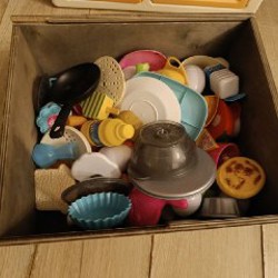 Детская кухня с посудой - фото 2