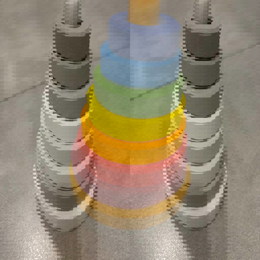 Деревянная пирамидка