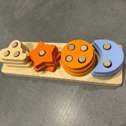 Деревянная пирамидка - фото 4