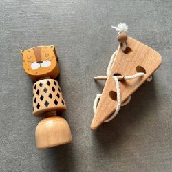 Деревянная пирамидка - фото 8