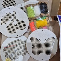 Набор для вышивания крестиком детский - фото 3