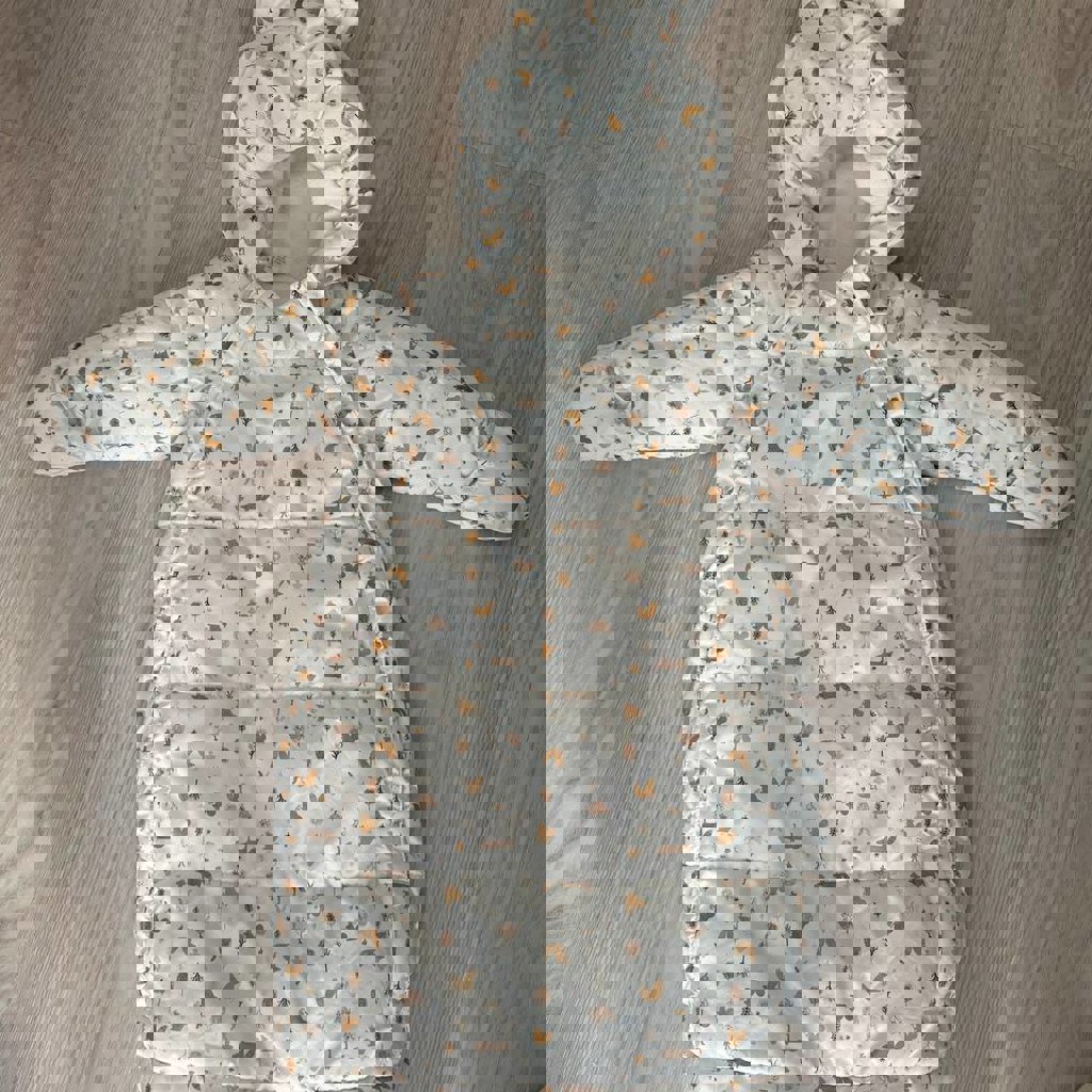 Теплый конверт-комбинезон